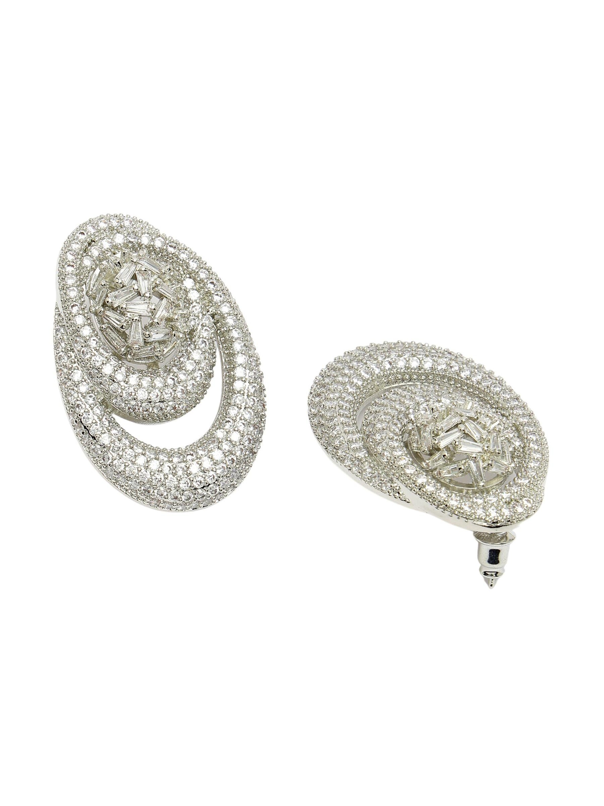 AVANT-GARDE PARIS Oorbellen 'Edytala' in Zilver