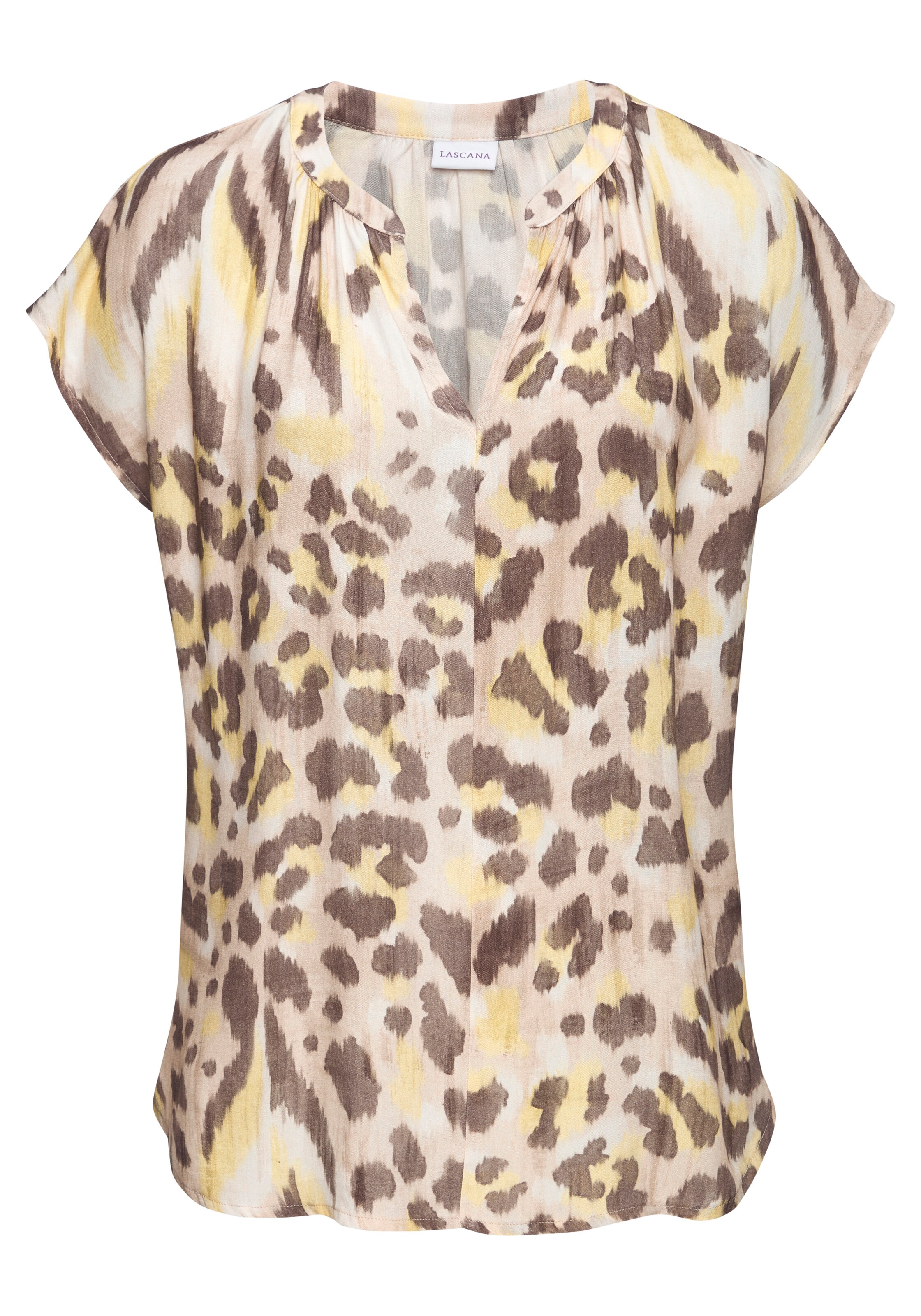 LASCANA Blouse in Beige: front