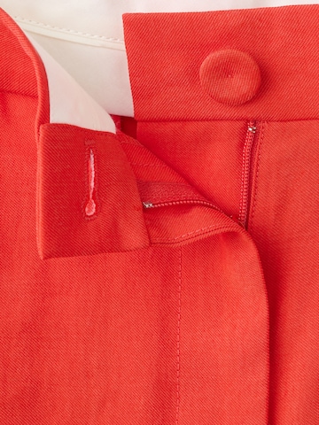 MANGO Regular Shorts 'PEACH' in Orange