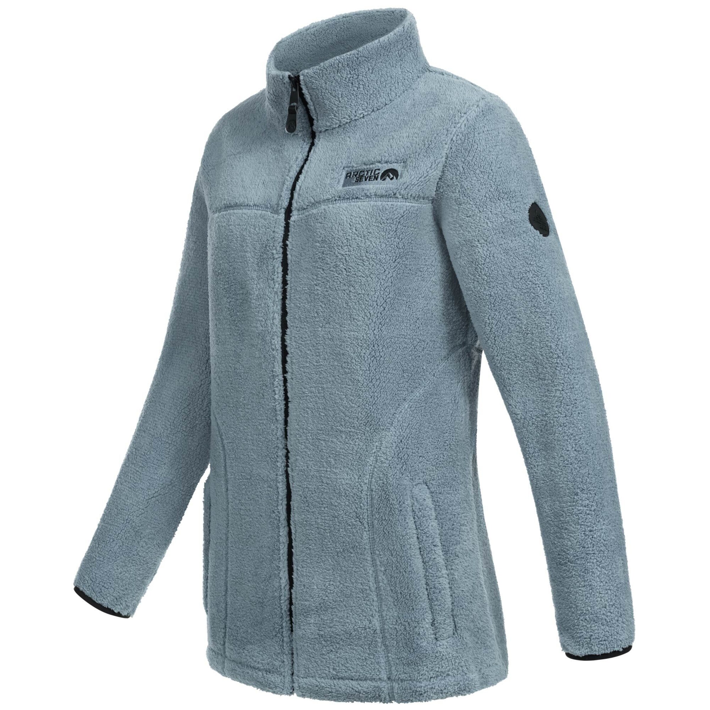 Arctic Seven Fleece jacket 'AS416' in Blue