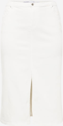 Vero Moda Curve Falda 'LUCKY' en blanco, Vista del producto