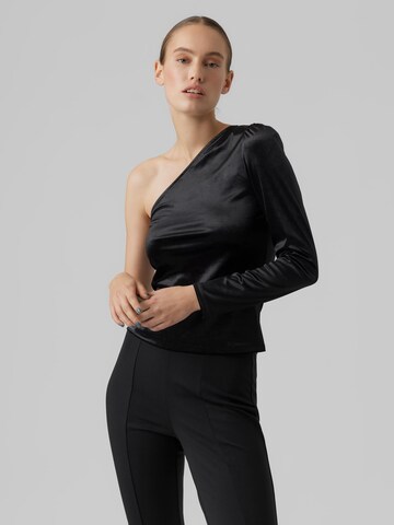 VERO MODA Shirt 'EMITA' in Black: front