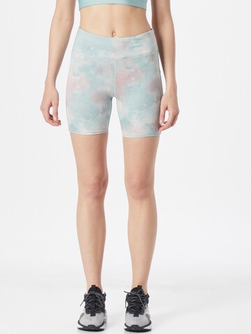 Skinny Pantalon de sport ESPRIT en bleu : devant