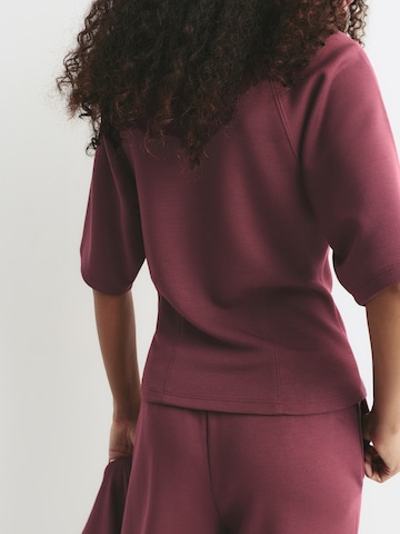 Tricou de la Pull&Bear pe mov