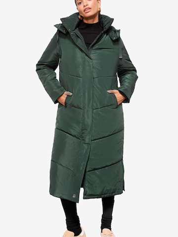 Friends Like These Χειμερινό παλτό σε πράσινο: μπροστά