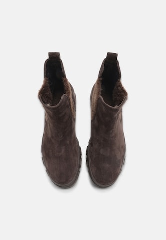 Paul Green Chelsea boots i brun