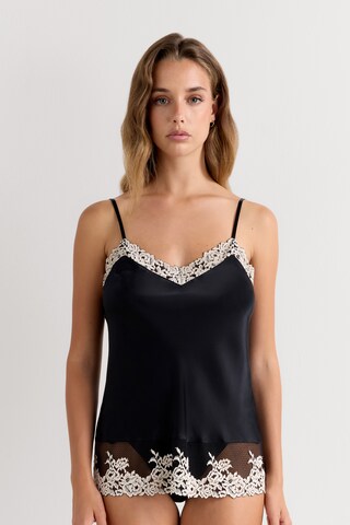 INTIMISSIMI Pyjama in Schwarz: Vorderseite