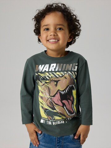NAME IT Shirt 'NMMJim Jurassic' in Grau: Vorderseite