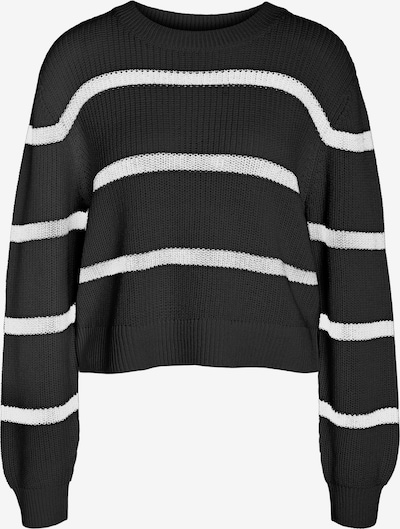 Pulover 'Maysa' Noisy may pe negru / alb, Vizualizare produs