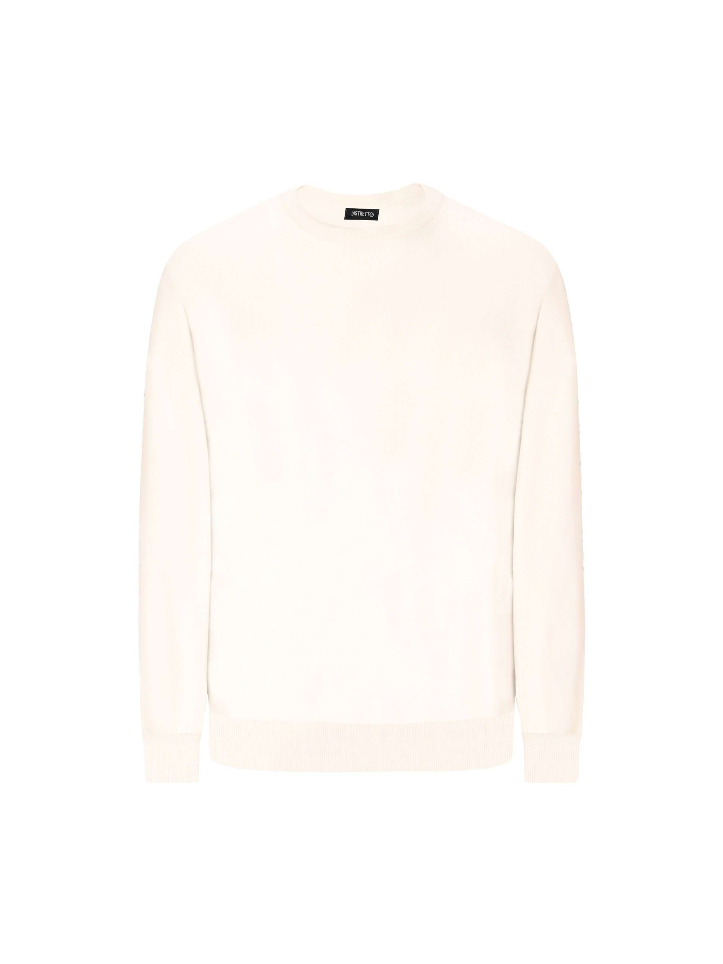 Pull-over 'Pino' Distretto12 en blanc : devant