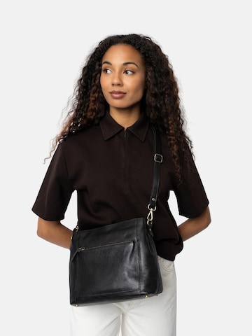 Cabas ' Nyra ' RE:DESIGNED en noir : devant