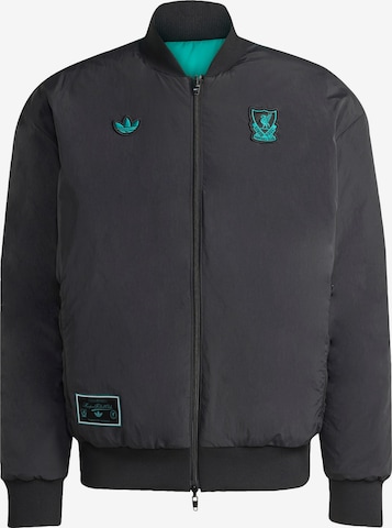 Vestes d’entraînement 'FC Liverpool Terrace Icons' ADIDAS ORIGINALS en noir : devant