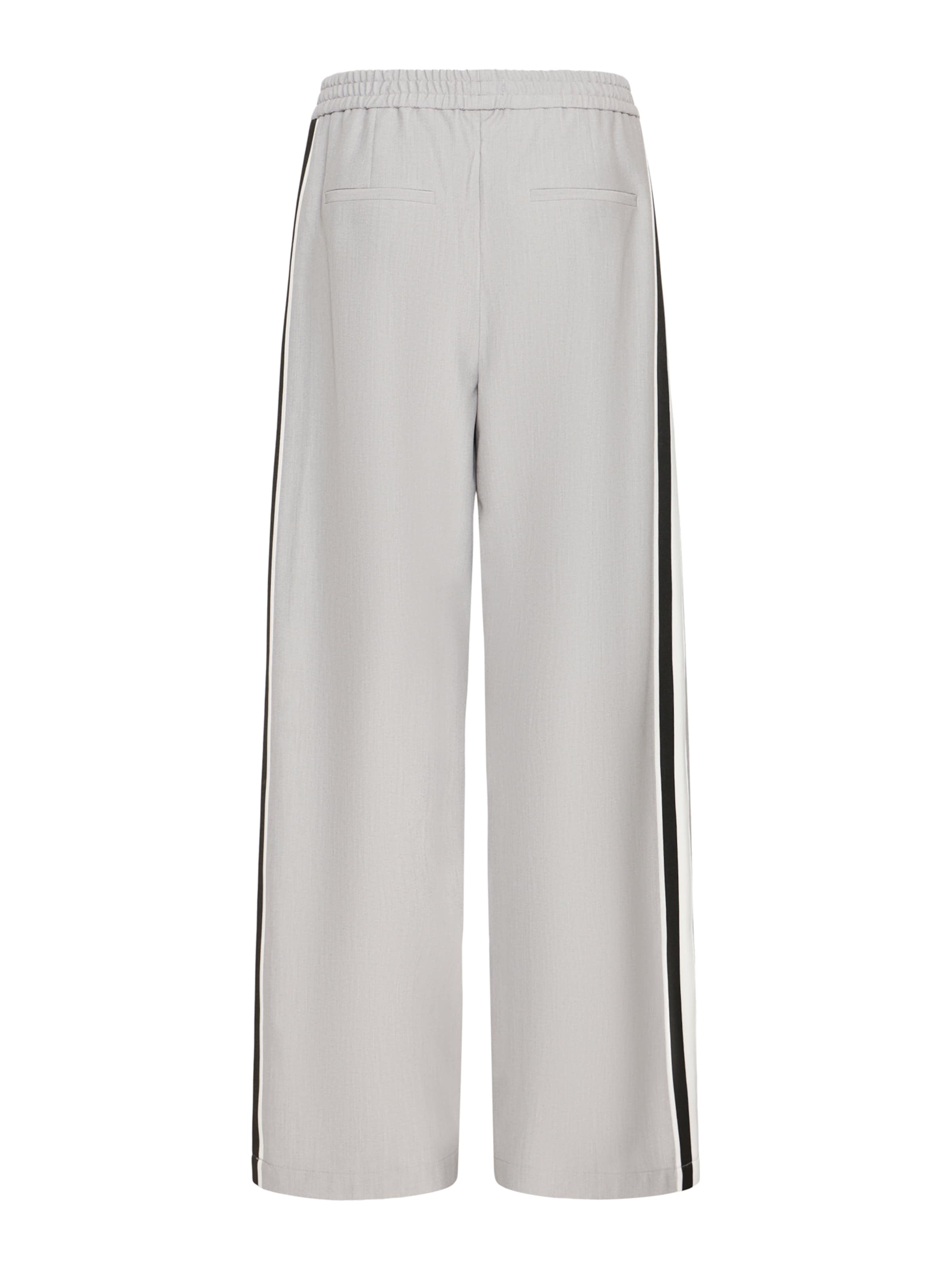 b.young - Pierna ancha Pantalón 'BYDANTA' en gris