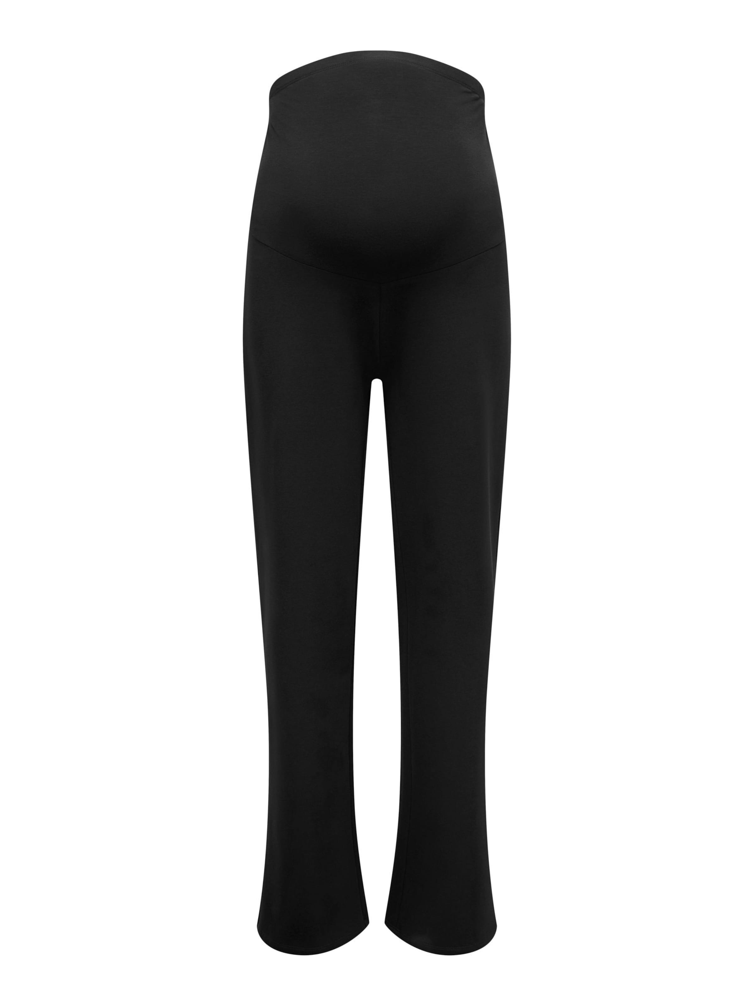 Only Maternity Regular Pants 'MABBY' in Black: front