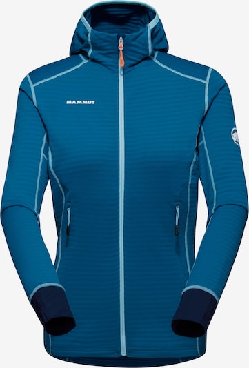 MAMMUT Athletic Fleece Jacket 'Taiss Light' in Blue / White, Item view