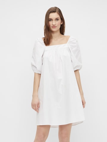 OBJECT - Vestido de verão 'Jasia' em branco: frente