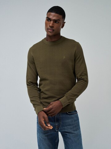 Salsa Jeans Pullover in Grün: Vorderseite