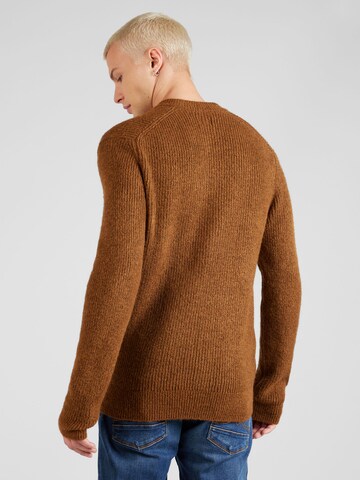 Pull-over 'Emil' MUSTANG en marron