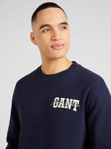 GANT Sweatshirt 'ARCH' i blå