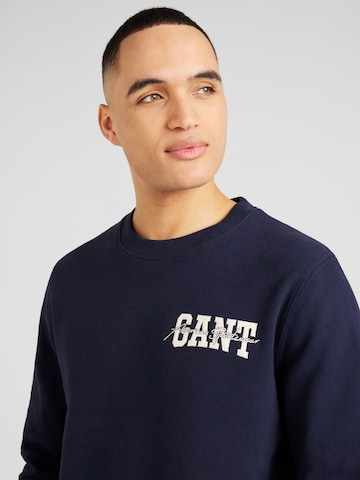 GANT Sweatshirt 'ARCH' in Blauw