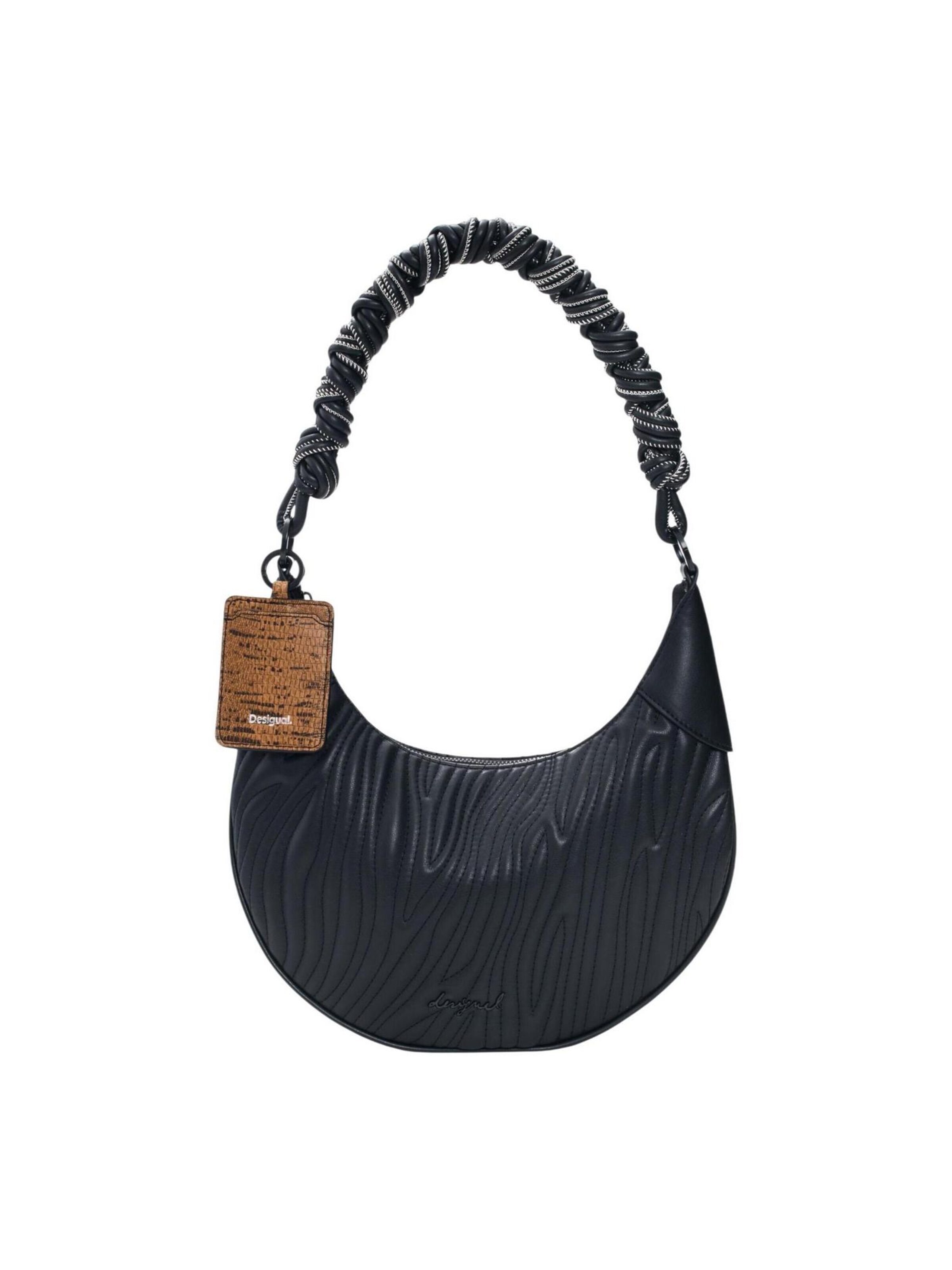 Desigual - Bolso de hombro 'HELIUM CALGARY' en negro: frente