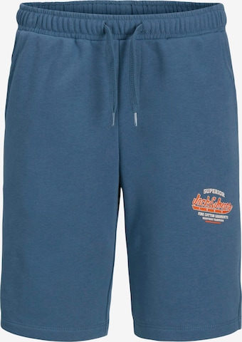 Jack & Jones Junior Pants in Blue: front