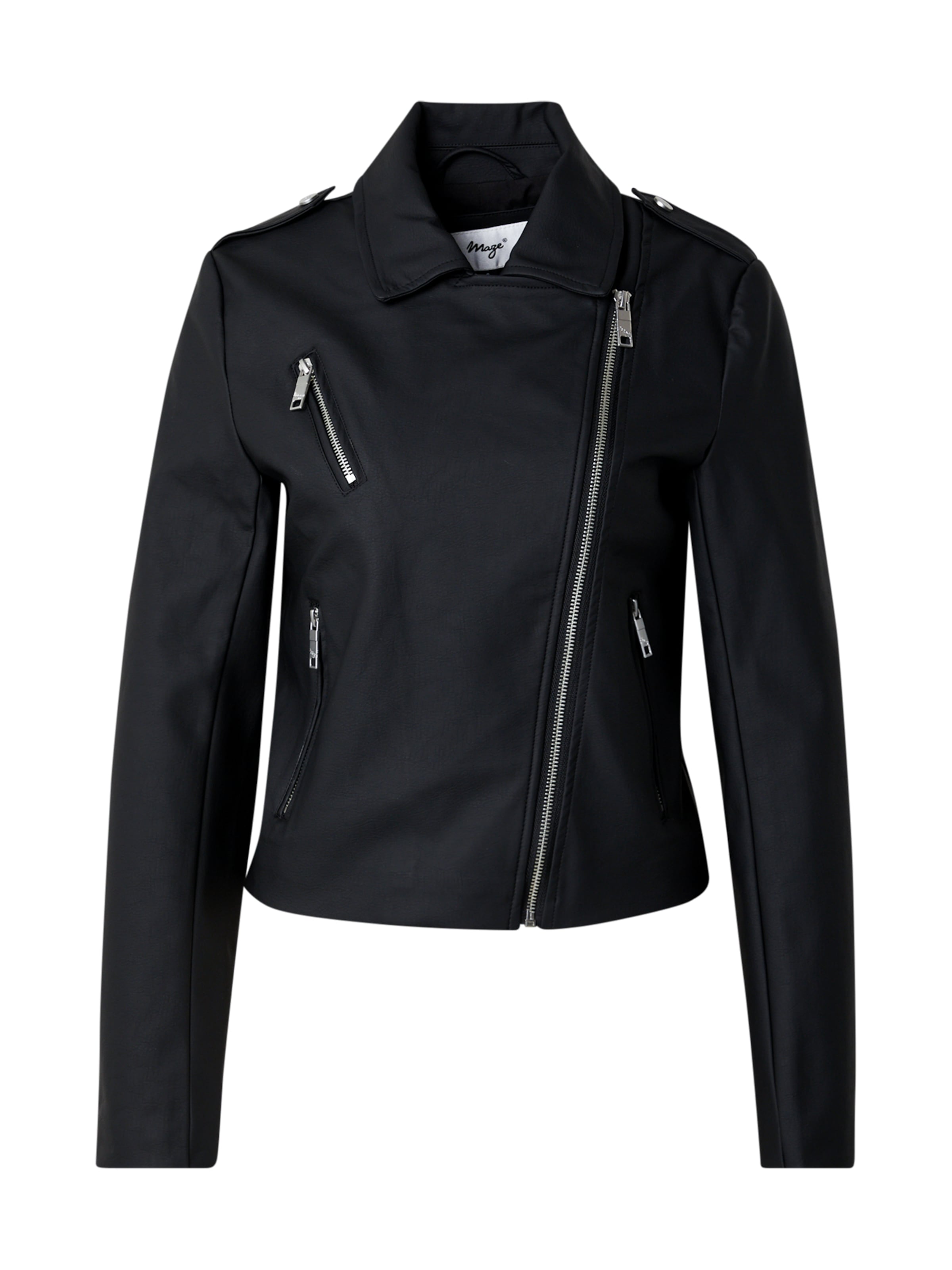 Maze Tussenjas in Zwart: voorkant