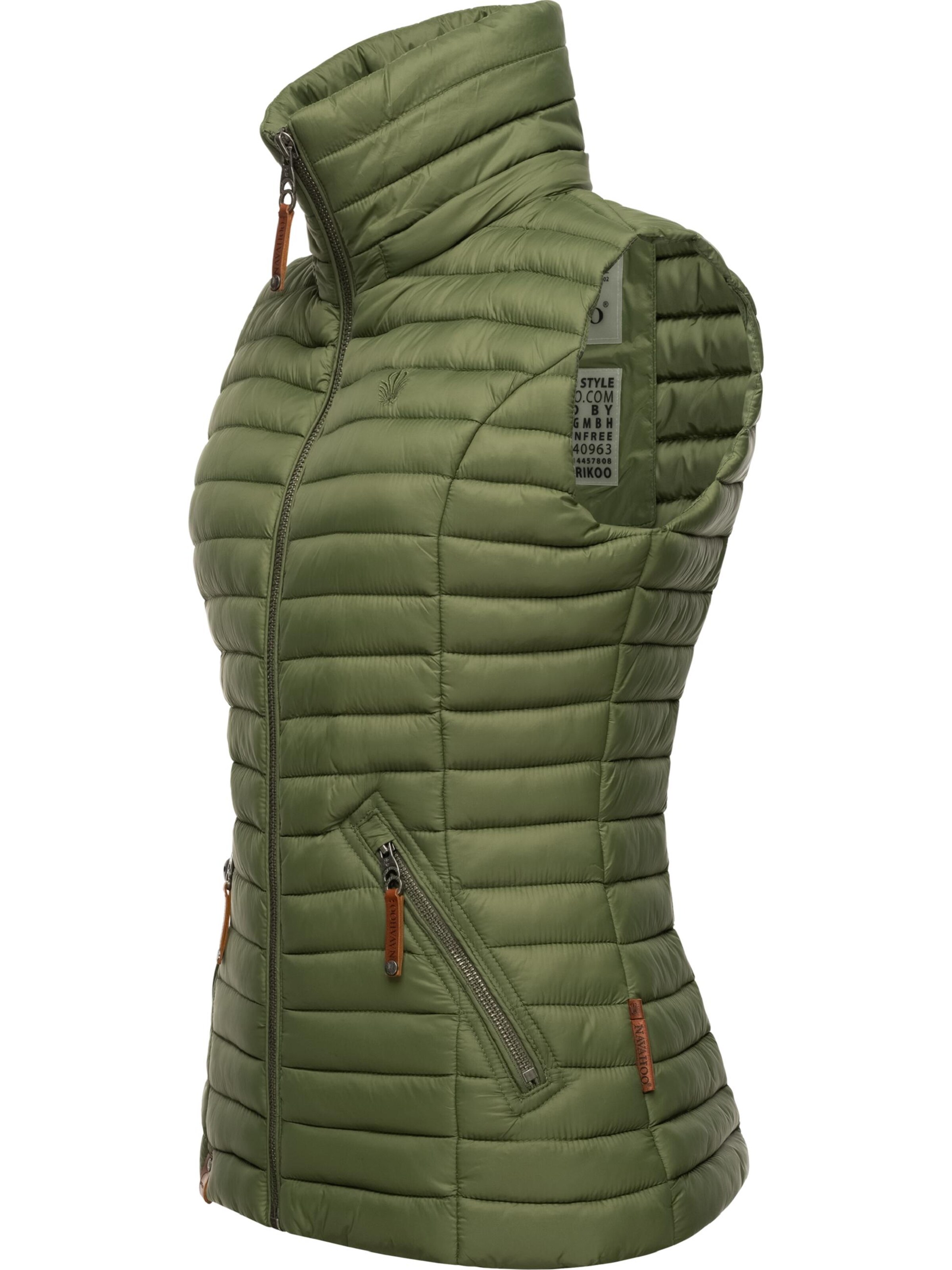 NAVAHOO Γιλέκο 'Shadaa' σε πράσινο