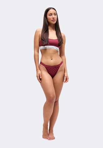 Calvin Klein Underwear Tanga – červená