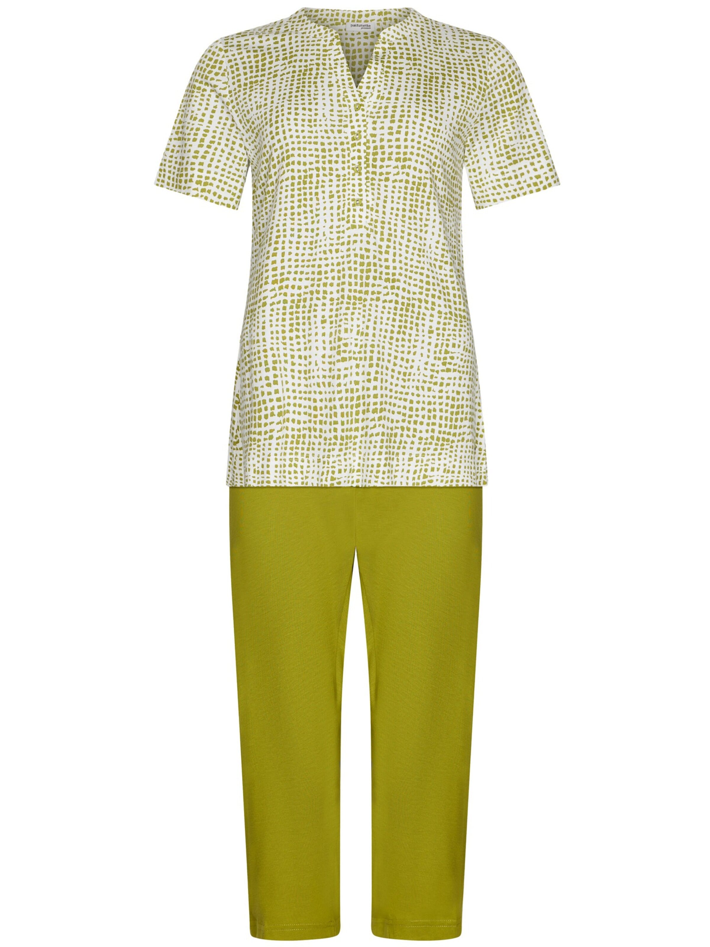Pastunette Pajama in Green: front