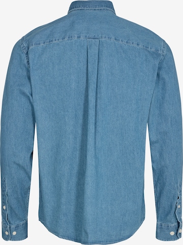 minimum Regular Fit Skjorte 'TATTO 9575' i blå