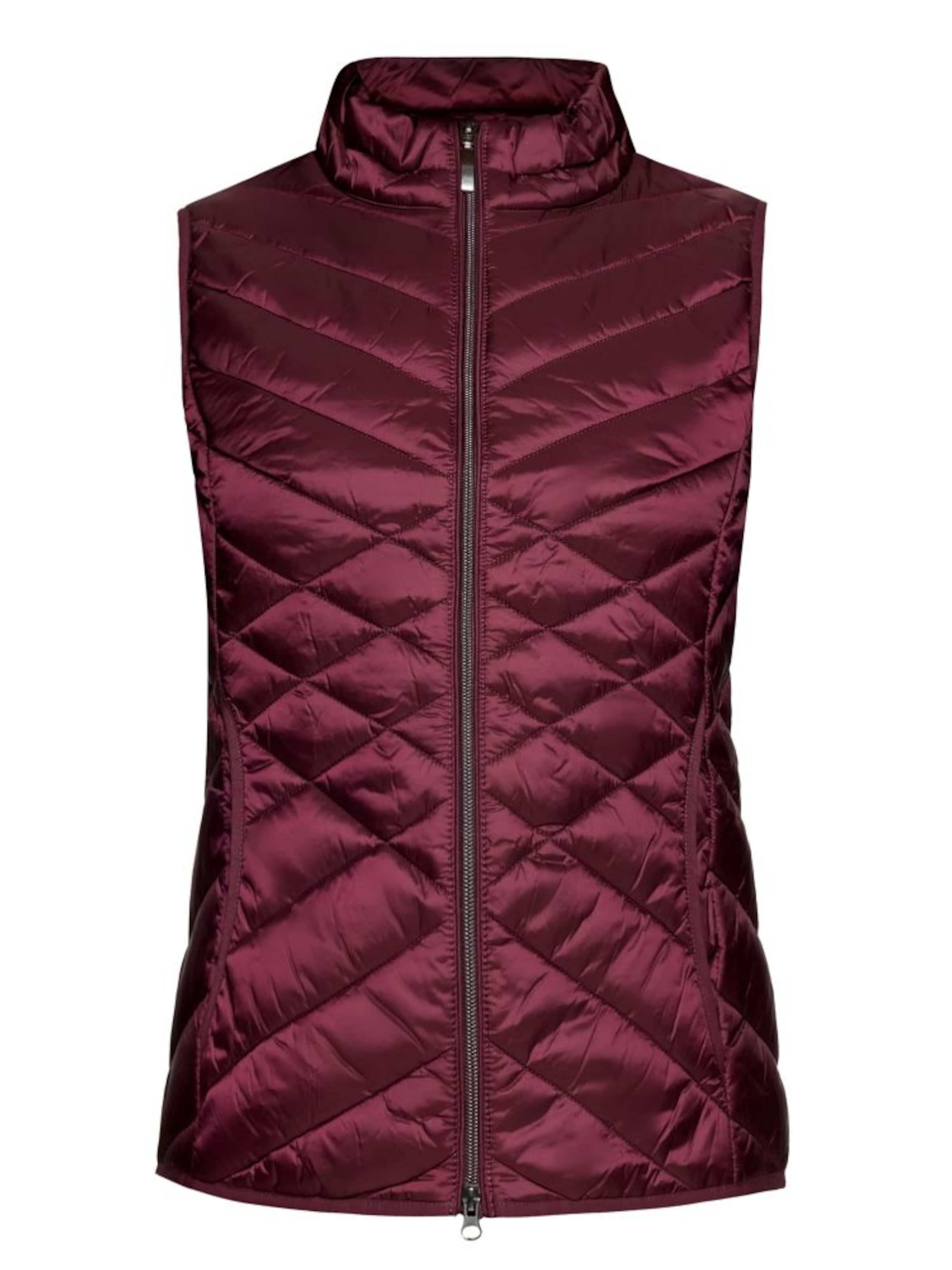 Gilet Betty Barclay en violet : devant