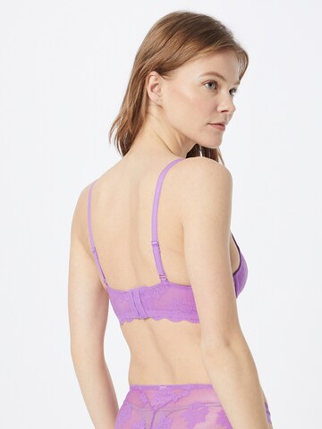 TRIUMPH Push-up Biustonosz 'Amourette 300 Summer' w kolorze fioletowy