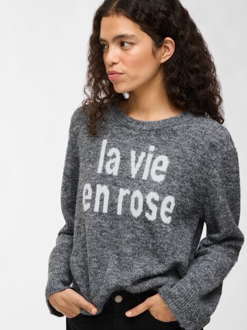 VILA Sweater 'Melie' in Grey
