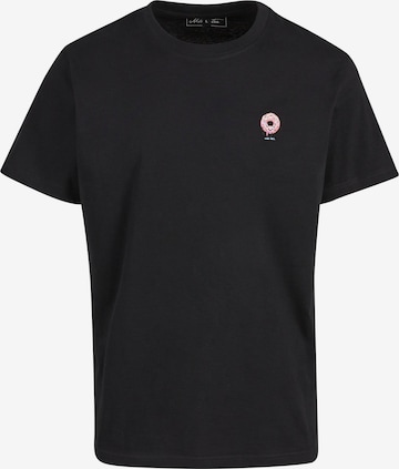 Mister Tee Shirt 'Donut' in Black: front