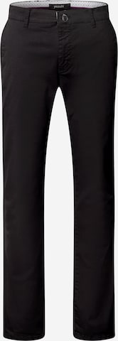 yazubi Chino Pants 'Dustin' in Black: front