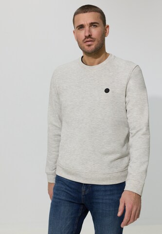 Street One MEN Sweatshirt in Grey: front