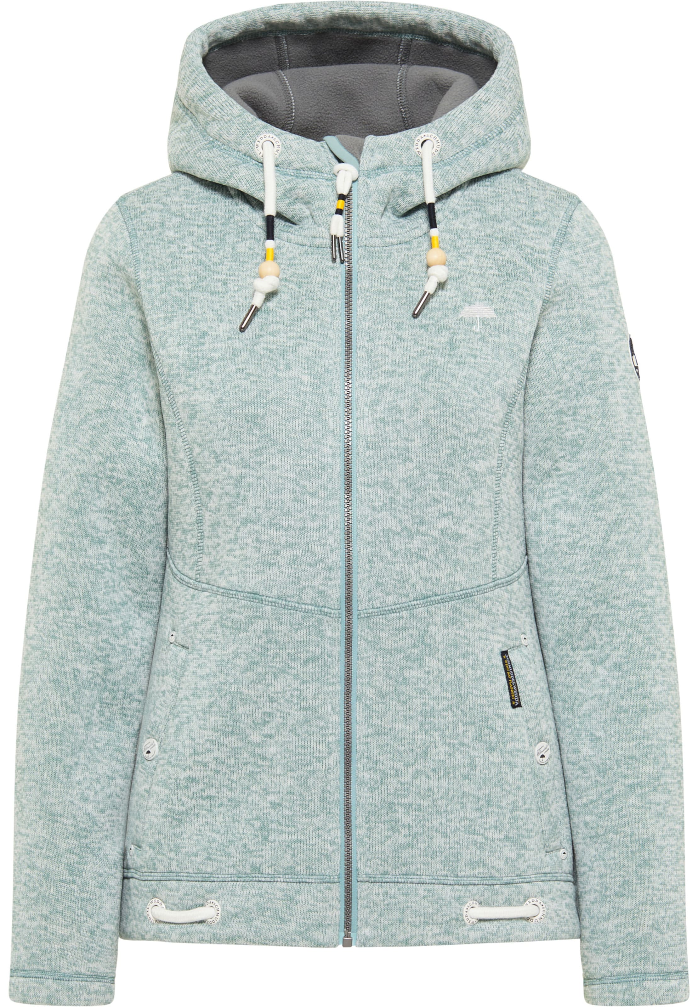 Schmuddelwedda Funkcionális dzseki - zöld: elől