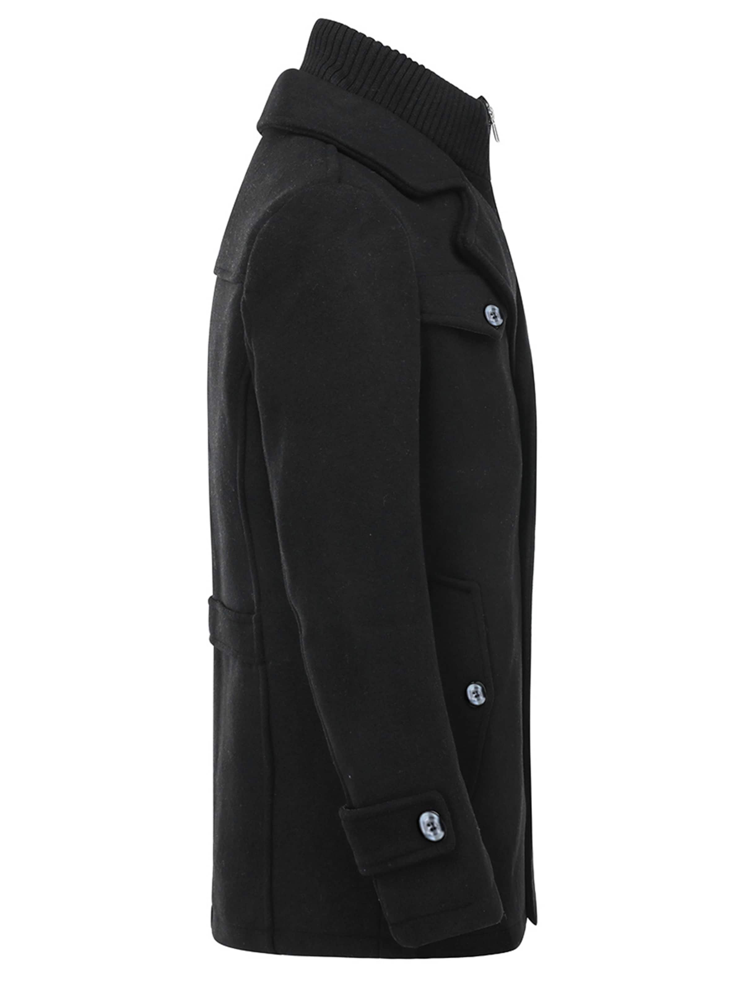Youthup Winter Coat in Black