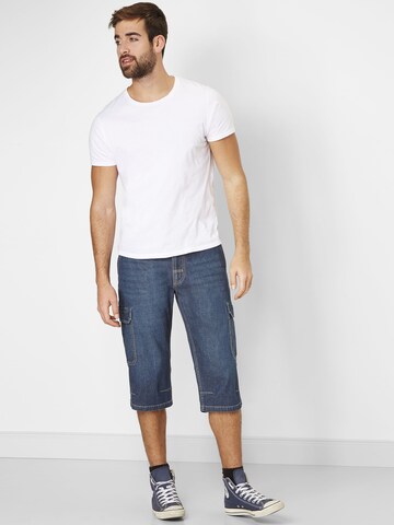 REDPOINT Regular Cargo Jeans in Blue