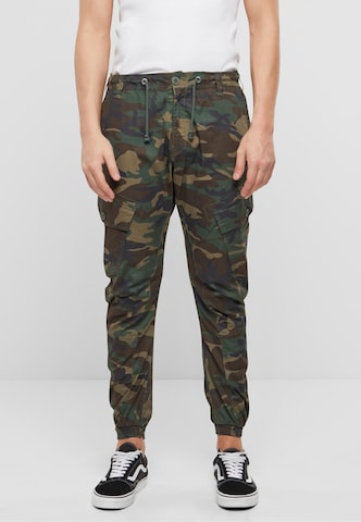 Brandit Tapered Cargo Pants 'Ray' in Mixed colors: front