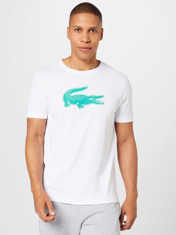 LACOSTE Shirt in Wit: voorkant