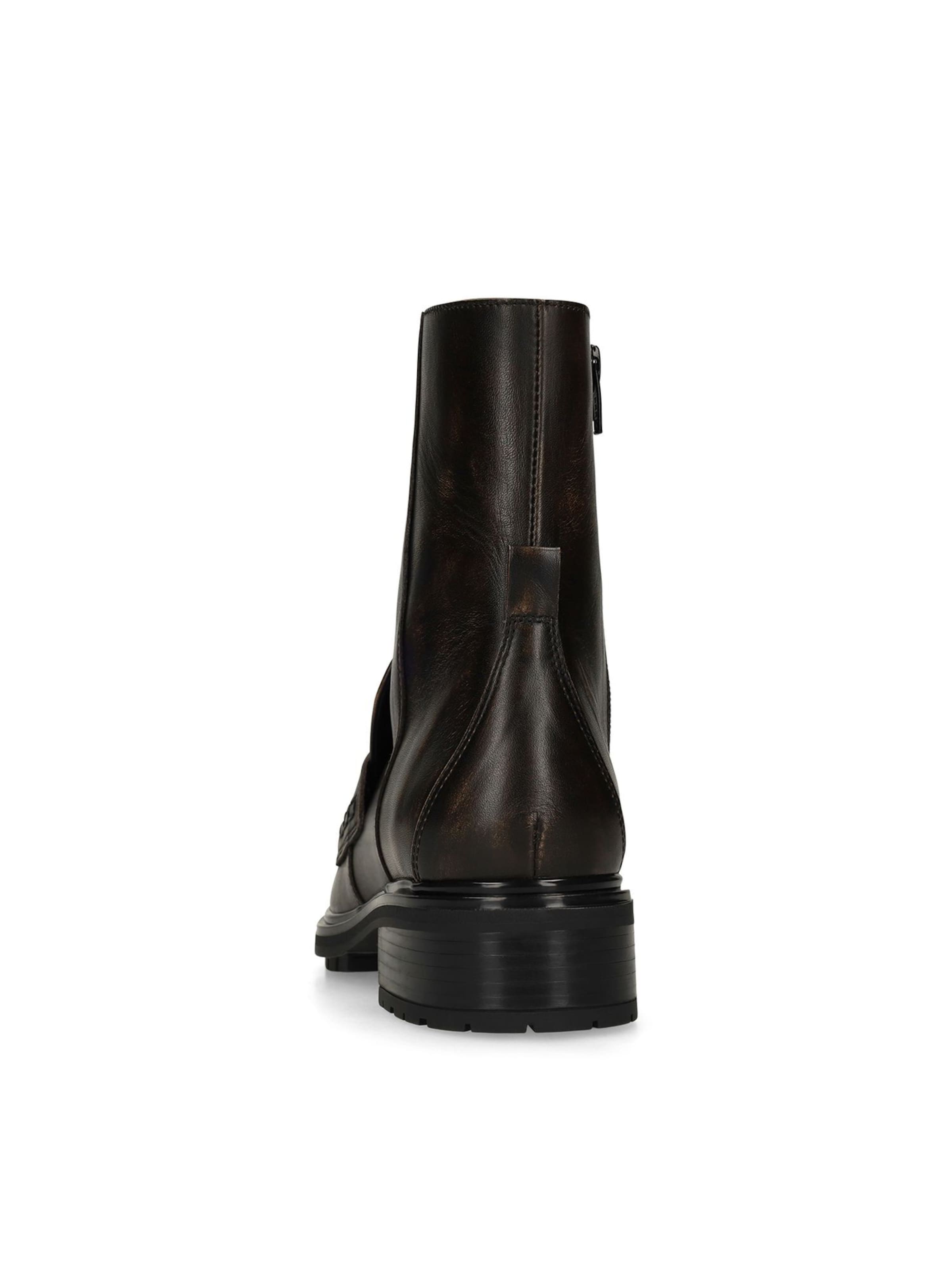 MANFIELD Stiefelette in Braun