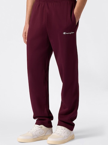 Champion Authentic Athletic Apparel Regular Housut värissä punainen: etupuoli