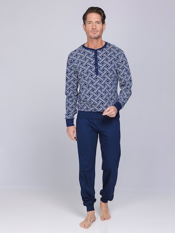 Pastunette Pyjama lang in Blauw: voorkant