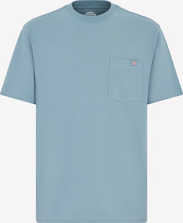 T-Shirt 'LURAY POCKET' DICKIES en bleu : devant