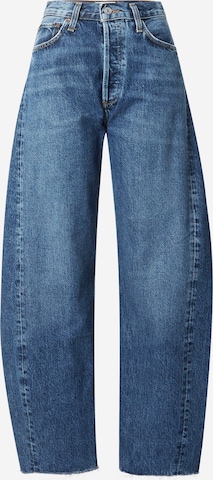 AGOLDE Loosefit Jeans 'Luna' in Blauw: voorkant