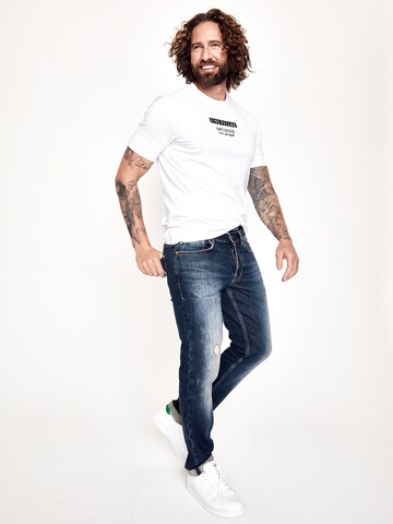 Five Fellas Slimfit Jeans 'Danny' in Blau