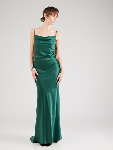 WAL G. Evening Dress 'CARA' in Green: front