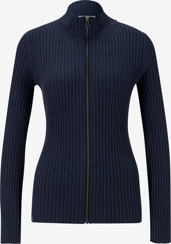 Soccx Knit Cardigan in Blue: front